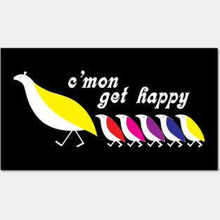 Cmon Get Happy Posters and Art